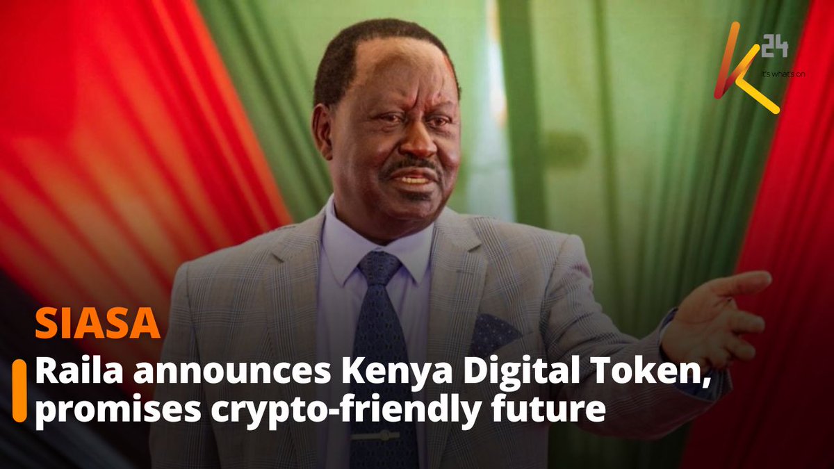 Raila announces Kenya Digital Token, promises crypto-friendly future