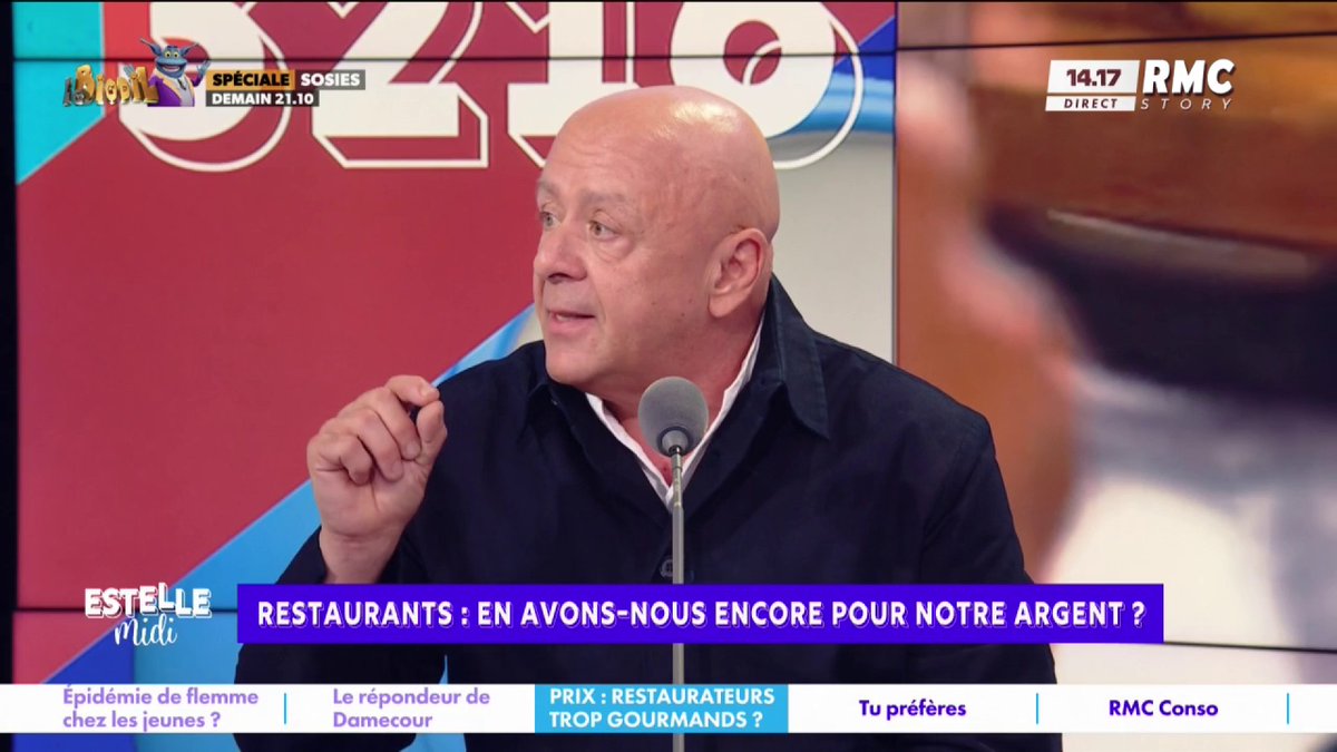 😡 Le gros coup de gueule de Thierry Marx 🎙️Thierry Marx: "Pour un plat à 34€, il va rester 1,20€ au restaurateur soit 3%. Sans parler du coût de production. Je vous mets au défi de faire un poulet frites "fait maison" à moins de 15€." #EstelleMidi