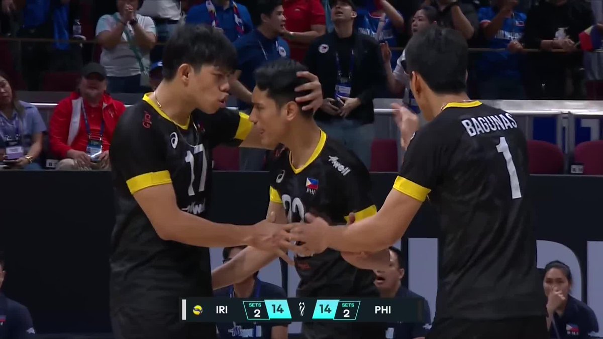 YOU DID SO WELL, CAPTAIN 🫡🇵🇭 Despite a heartbreaking loss to Iran, Bryan Bagunas held his head high, expressing gratitude to the home crowd for their unwavering support as the Alas Pilipinas closed their historic journey in the 2025 FIVB Men’s World Championship. #MWCH2025