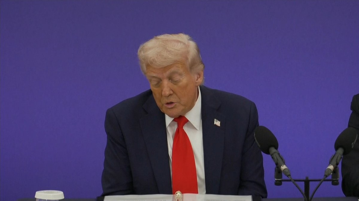 "I don’t know what you’re doing here" Donald Trump quips that Nvidia's Jensen Huang is "taking over the world," as the US president's state visit to the UK continues Latest:
