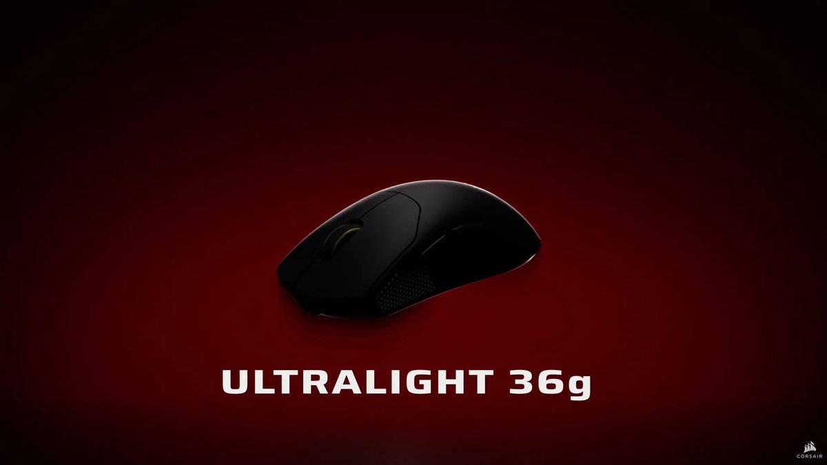 Our new mouse: - only weighs 36 grams - supports 8,000Hz hyper-polling - comes with grip tape and replacement skates - can be fully configured in your web browser - costs $100 SABRE v2 PRO Ultralight Wireless is out now!