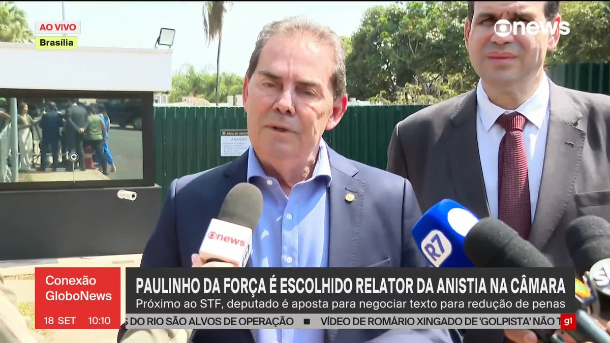 Anunciado relator da anistia, deputado Paulinho da Força diz que a ideia é de “pacificação” e um projeto de “meio-termo”: “Tentar construir um projeto que não seja nem tanto à direita nem tanto à esquerda.” #ConexãoGloboNews ➡ Assista à #GloboNews: