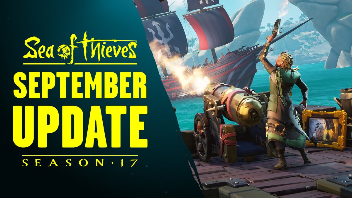 Season 17 Act 2 has begun. Keep an eye on your ship's mast for a Smugglers' League note, as that'll be your invite to take part in a hectic Heist to secure a painting for which they'll pay a hefty sum! Good luck with the job, and do remember to watch out for other art thieves...