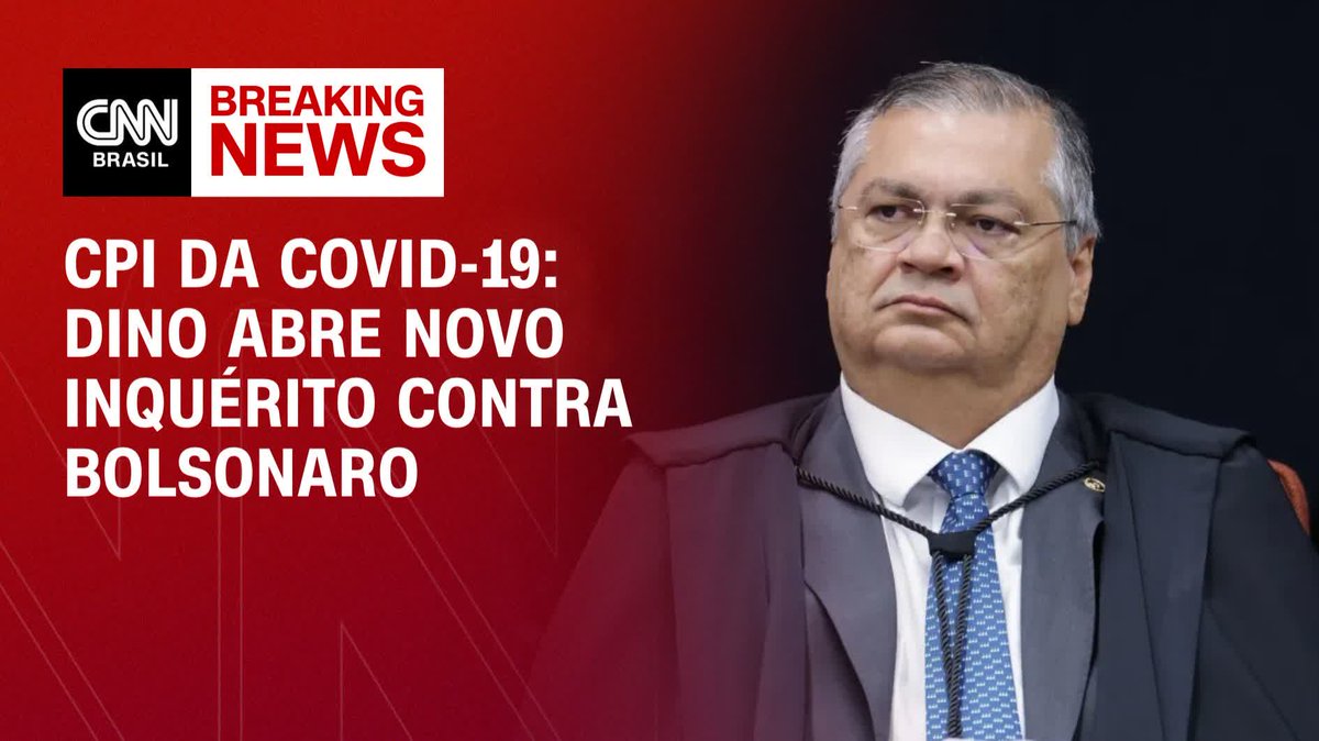 Dino abre novo inquérito contra Bolsonaro; assista #LiveCNNBrasil