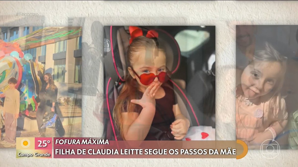 O fruto não cai longe do pé mesmo 👀 Bela, filha da Claudia Leitte, já foi pro palco com a mãe e reclamou quando desligaram o microfone dela 🗣️ #Encontro