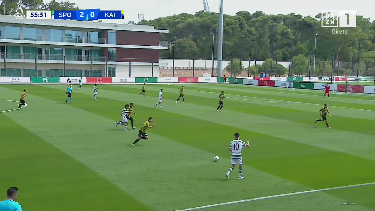 Sporting começou a Youth League com vitória por 3-2 contra o Kairat Almaty.