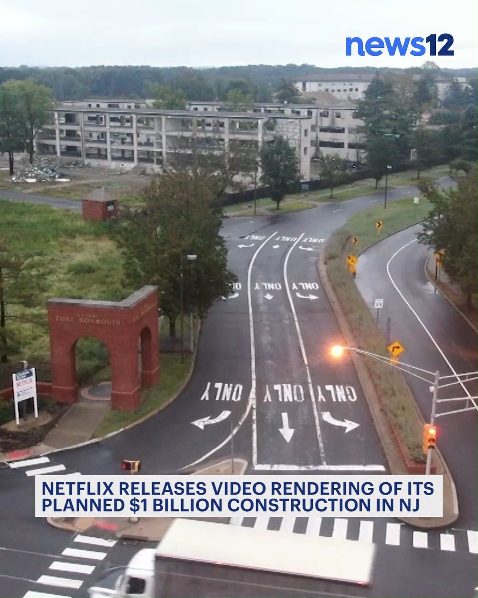 HOLLYWOOD EAST UNDERWAY: Netflix is creating what will soon be its massive production facilities on the former military base of Fort Monmouth. -