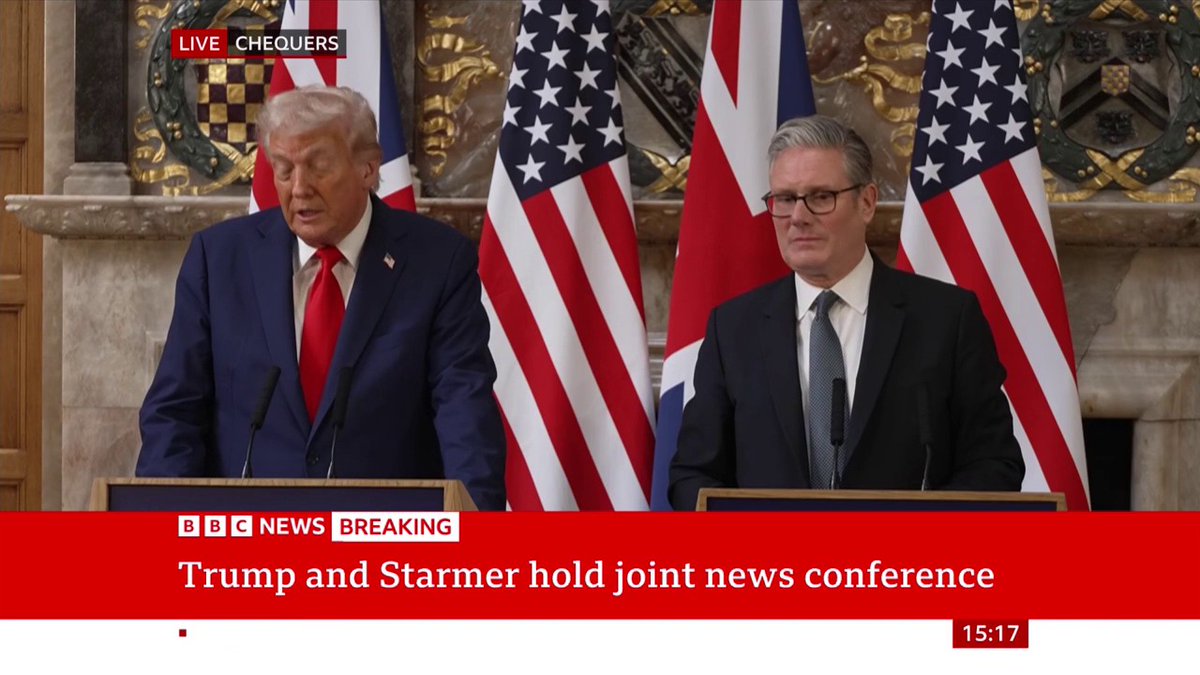 US President Donald Trump says Russian President Putin has “let me down” in regards to ending the war in Ukraine But he adds that peace “will get done” Follow live: