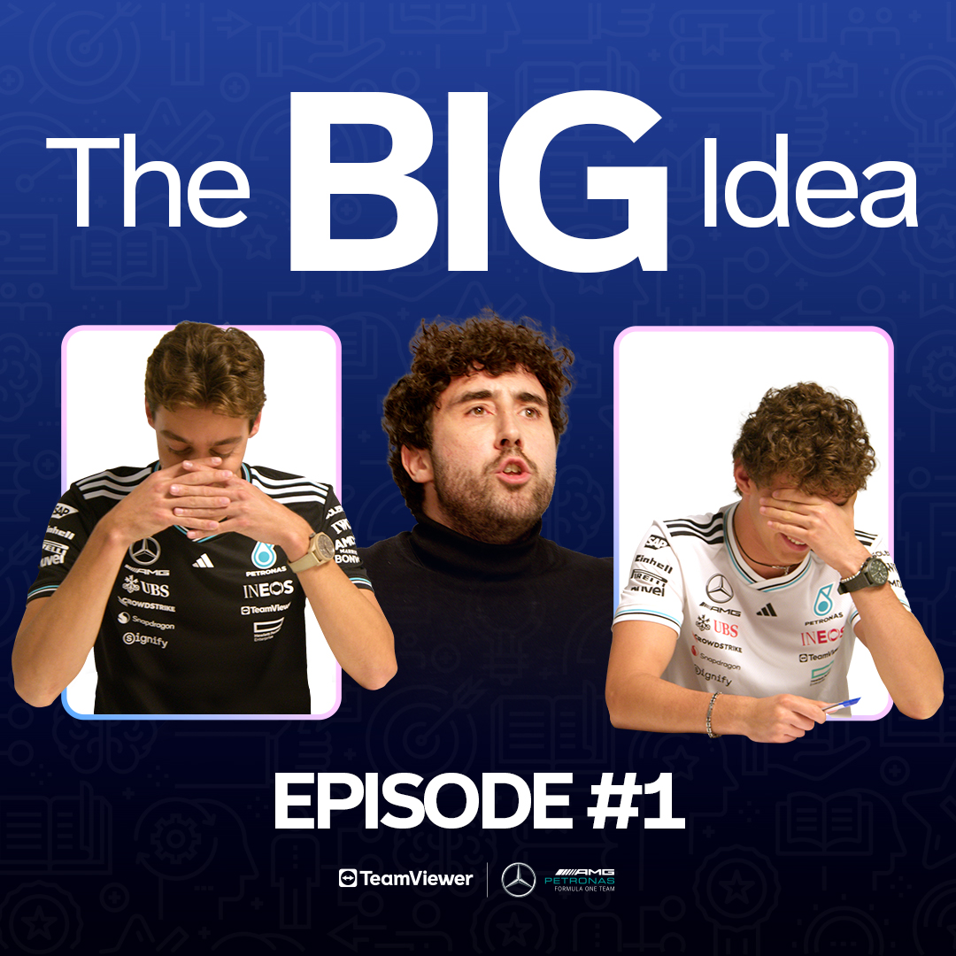 From track speed to tech speed 🏎️💻 George and Kimi put TeamViewer ONE's launch strategy to the ultimate test. Did they make the right decision? 🤔 Watch the full video now on YouTube! 👇