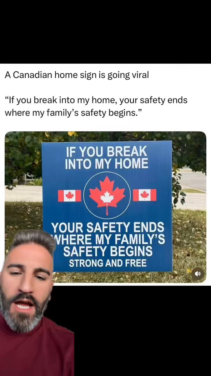 Do you think that this sign is insinuating violence and is a problem?