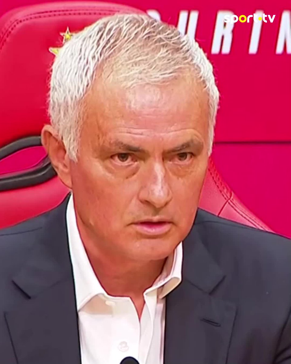 🗣️ José Mourinho: “Vou viver para o Benfica” #sporttvportugal #SLBenfica #JoséMourinho