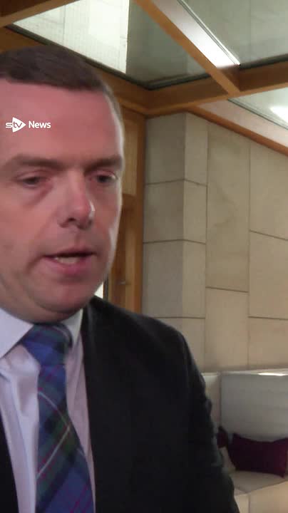 Jamie Hepburn denies 'assault' claims made by Douglas Ross.