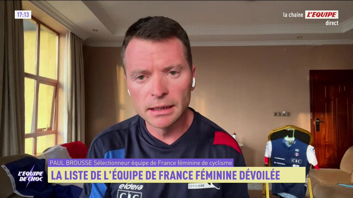 Paul Brousse dévoile la sélection féminine de l'équipe de France pour les Championnats d'Europe de cyclisme, emmenée par Pauline Ferrand-Prévot ! #lequipeVELO