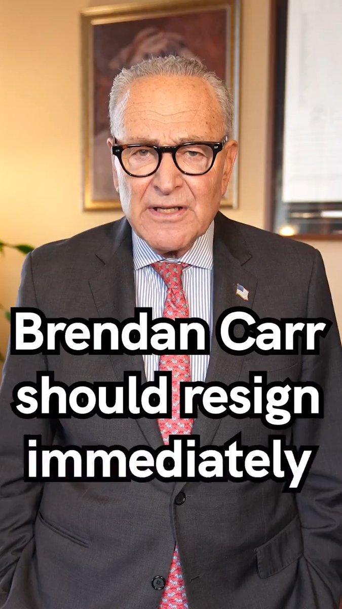 Brendan Carr should resign immediately, or Trump should fire him.