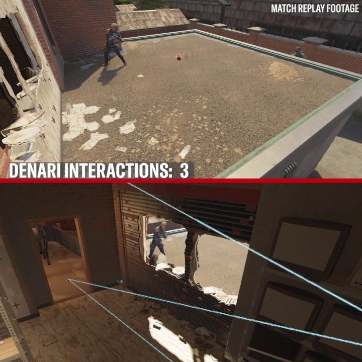 Delay the attack with Denari's T.R.I.P. Connectors. ✏️ Tell us about your Denari strats!
