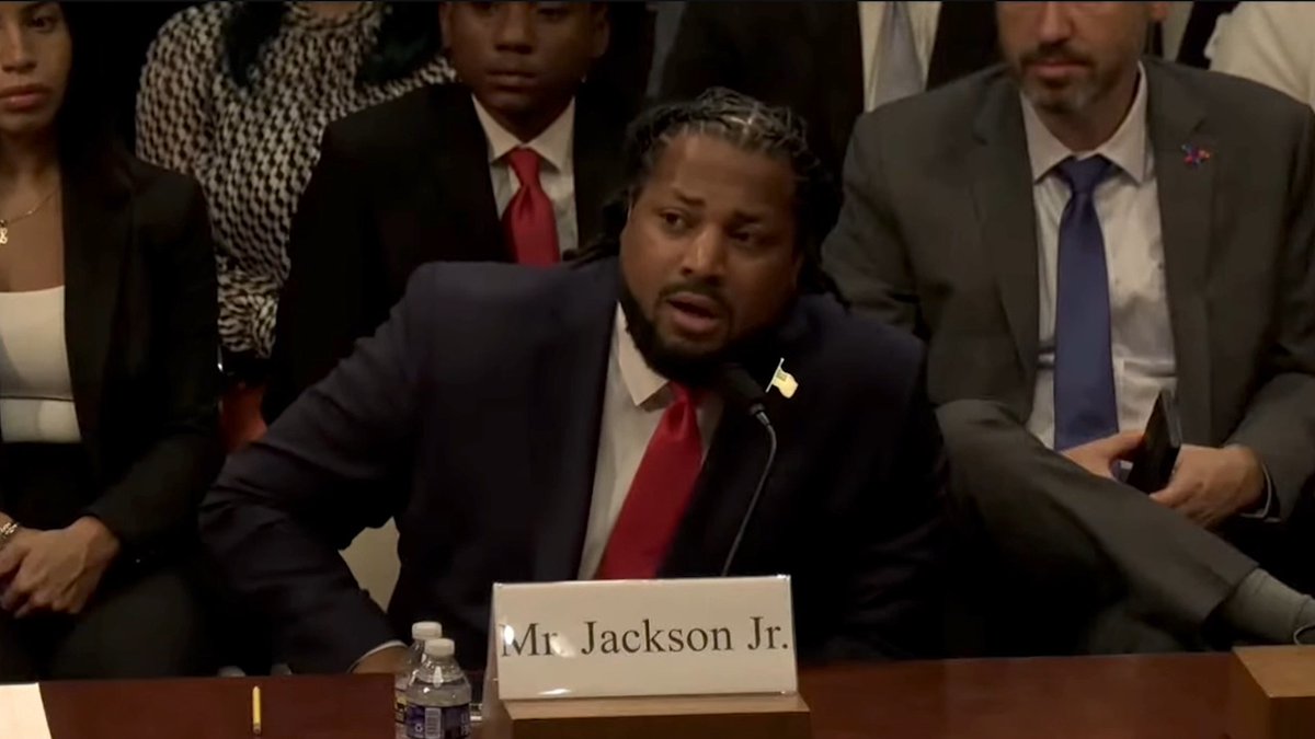U.S. REP. GLENN GROTHMAN (R-WI): "Are we doing something to address that problem?" FORMER DEPUTY DIRECTOR FOR THE WHITE HOUSE OFFICE OF GUN VIOLENCE PREVENTION GREG JACKSON JR.: "That $812 million that was terminated by the Trump administration cut community violence intervention programs, many of them do precisely that. So if that's a priority, we should be funding, doubling down and scaling out that work." GROTHMAN: "Um, I'm not sure that's true..."