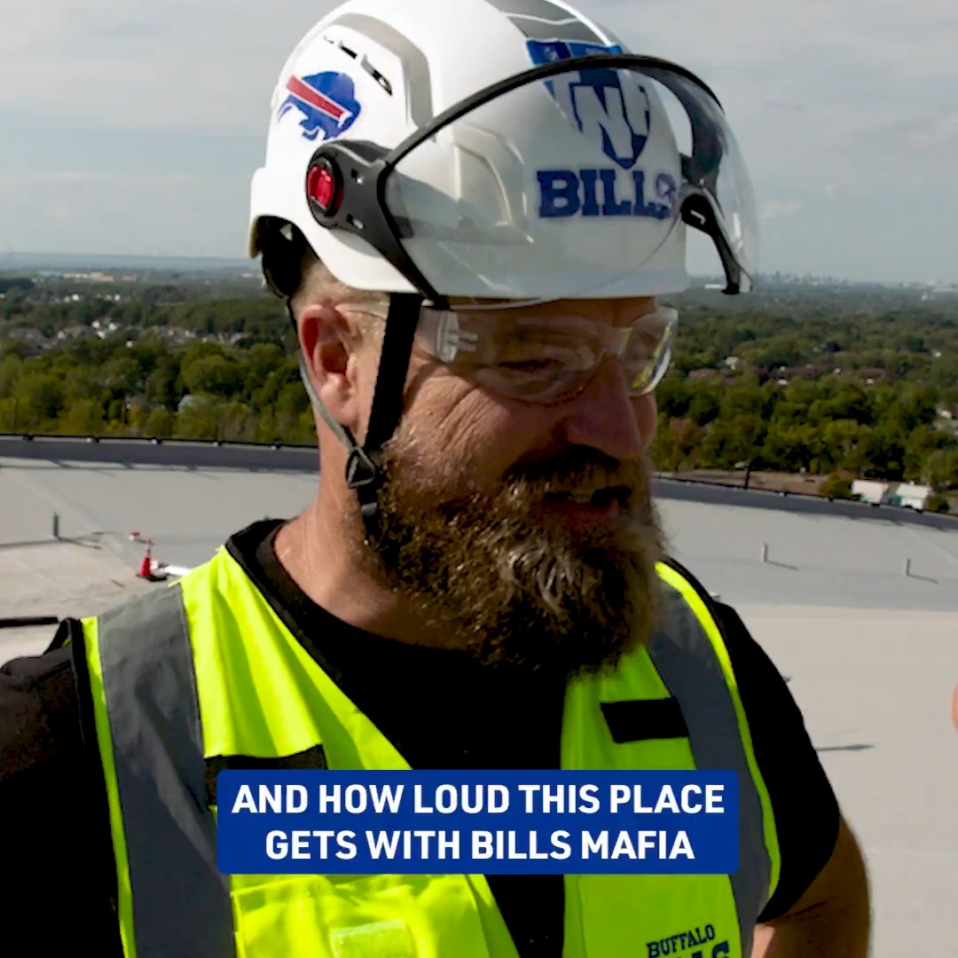 "This is insane" - Ryan Fitzpatrick 👀 Took Fitz on a tour of New Highmark Stadium ahead of TNF. NFL on Prime Video | #BillsMafia
