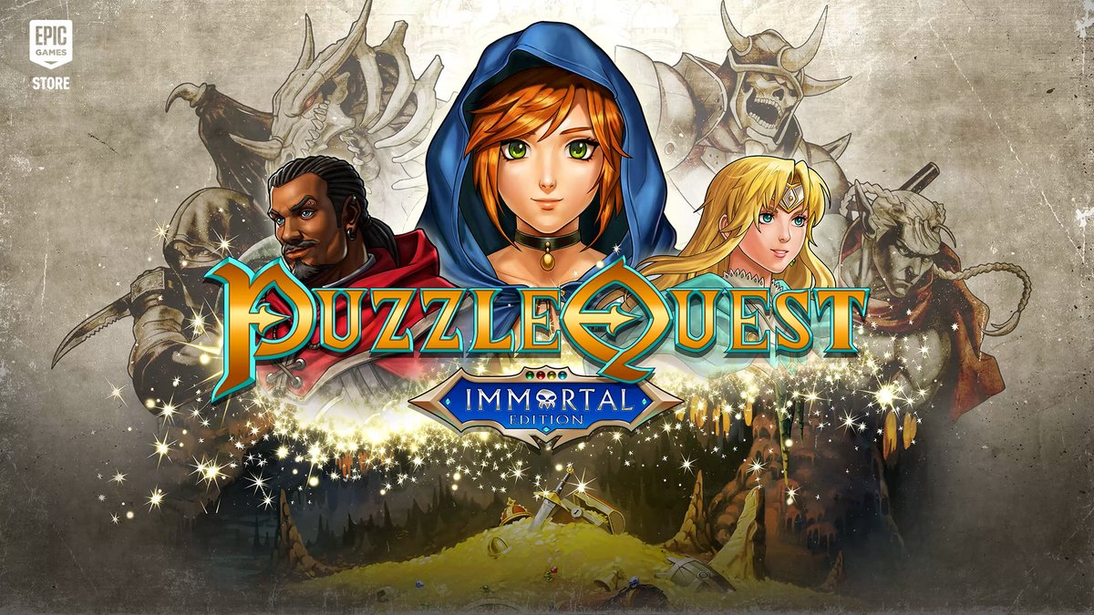 Puzzle Quest: Immortal Edition is out now! Featuring all-new content, including a new class, and upgraded visuals to 4K, this is the definitive Puzzle Quest experience. Are you ready to save the kingdom of Etheria? It's time to find out!