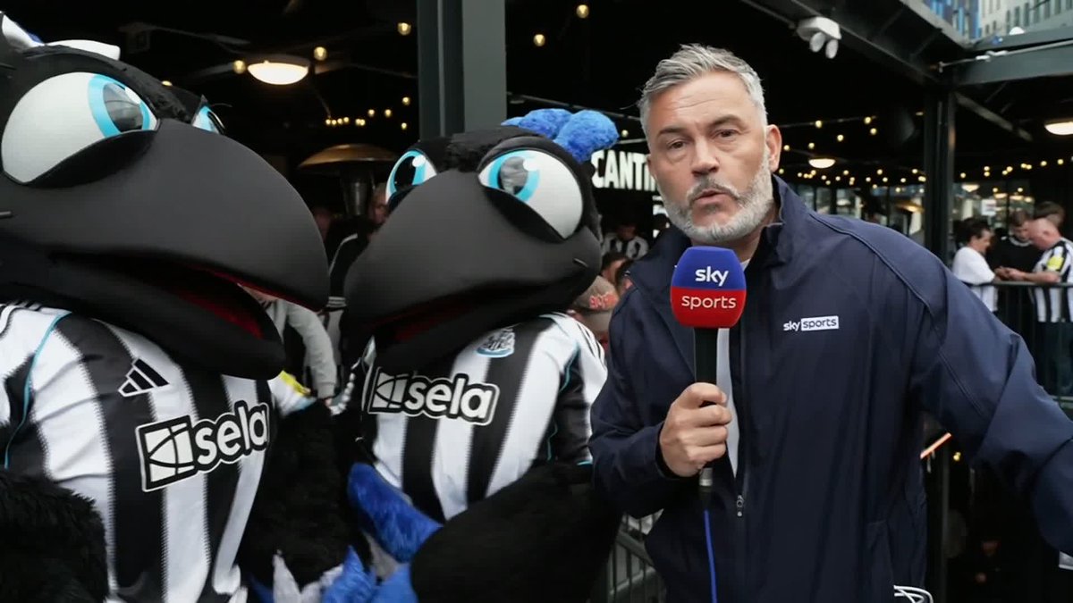 🗣️ "It's what we deserve!" Newcastle fans are gathering ahead of their Champions League fixture against Barcelona.