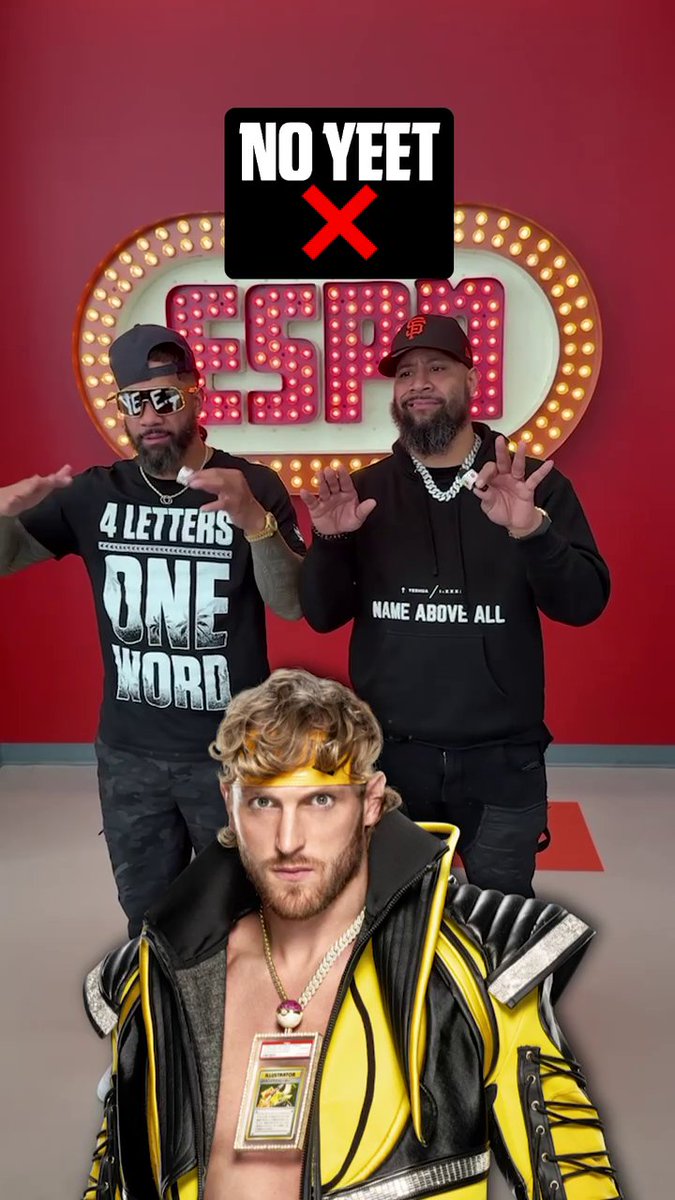 All hail the Tribal Chief ☝️ The Usos team up this Saturday at Wrestlepalooza only on the ESPN app.