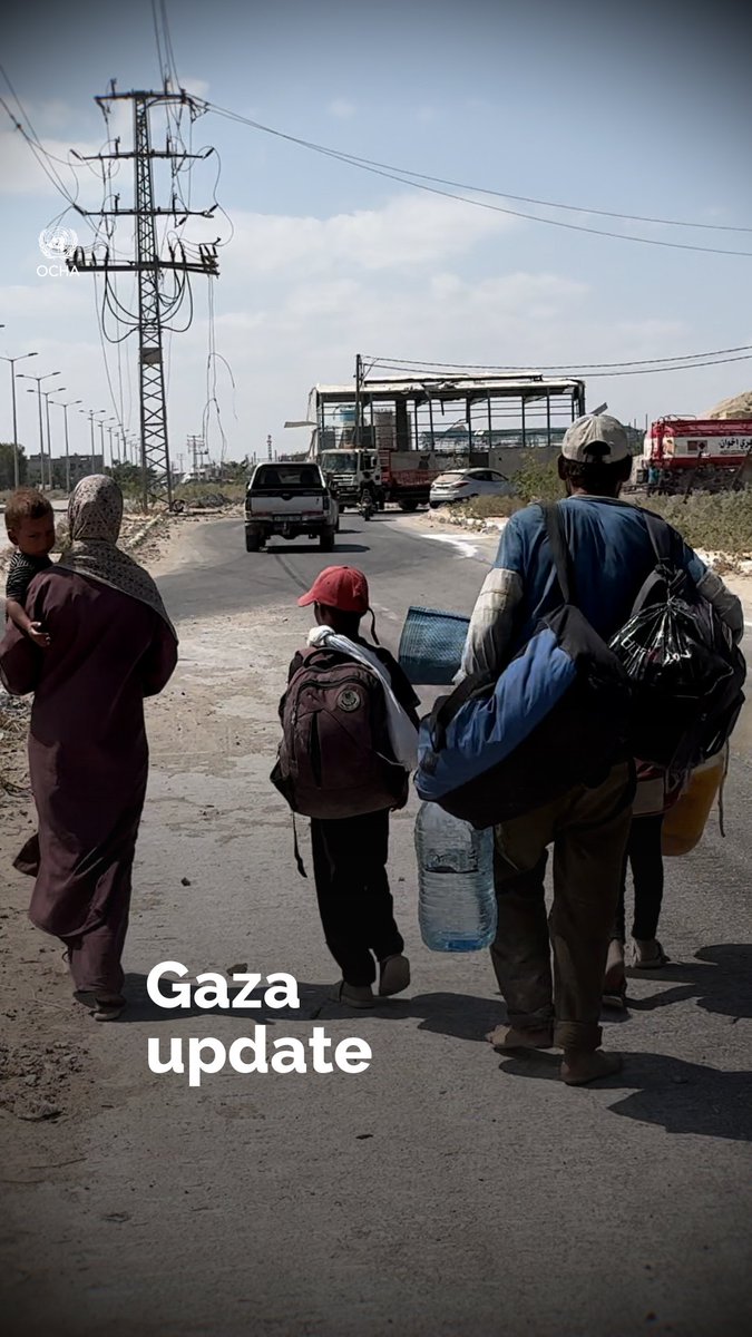 4 days on the road. Searching for a safe place to shelter. Except that nowhere in #Gaza is safe. People are left out on the streets as ground operations intensify. ❗Civilians must be protected. Their needs must be met wherever they are. #CeasefireNOW