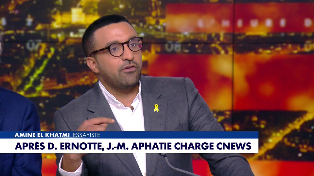 Amine El Khatmi : «Il y a beaucoup plus de diversité sur les plateaux de CNEWS que tous les plateaux que fréquente M. Apathie. J'affirme que c'est beaucoup moins coloré chez Quotidien ou dans la rédaction de Libération.» #HDPros2