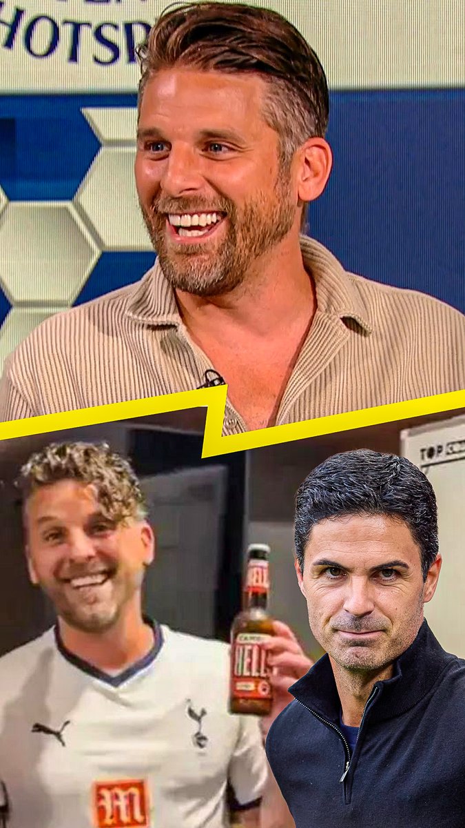 David Bentley’s story about stealing beers from Mikel Arteta’s office fridge is brilliant 😂 For more of his wild antics, watch his episode of Inside Spurs in full on YouTube now 👀 MAJESTIC Sonny Snelling #COYS #Spurs #AFC #Arsenal #DavidBentley