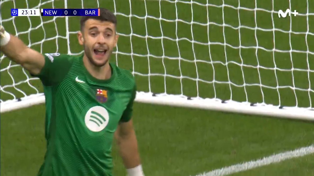 El Barça tiene un 𝒔𝒆𝒈𝒖𝒓𝒐 𝒅𝒆 𝒗𝒊𝒅𝒂. El Barça tiene a Joan García. #UCL #LaCasaDelFútbol