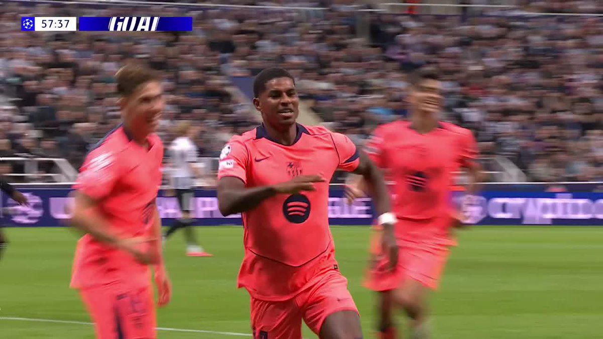 "Rashford": Por su gol a Newcastle en la #ChampionsLeague