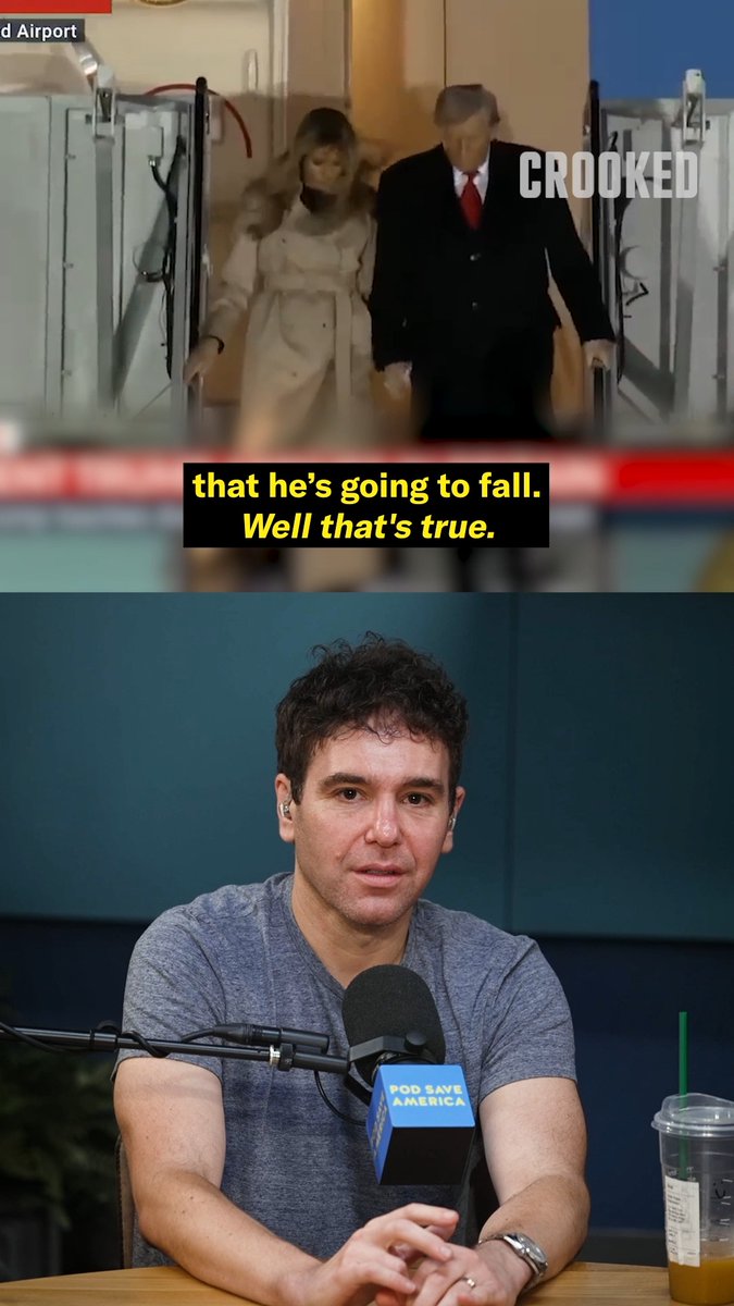 “We beat you so we don’t have to do this.” —— Jon Lovett on the UK press treating Trump like a king.