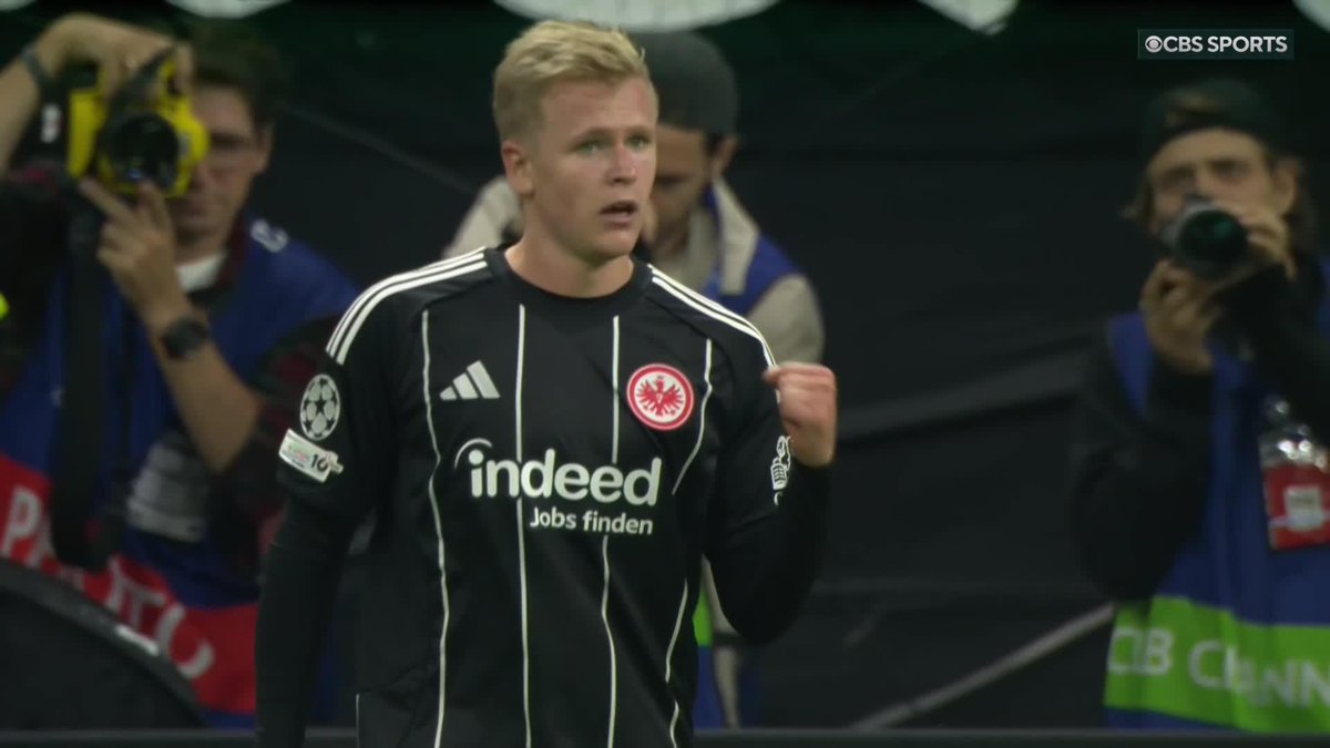Frankfurt are running riot against Galatasaray in their return to the Champions League! 😮💨