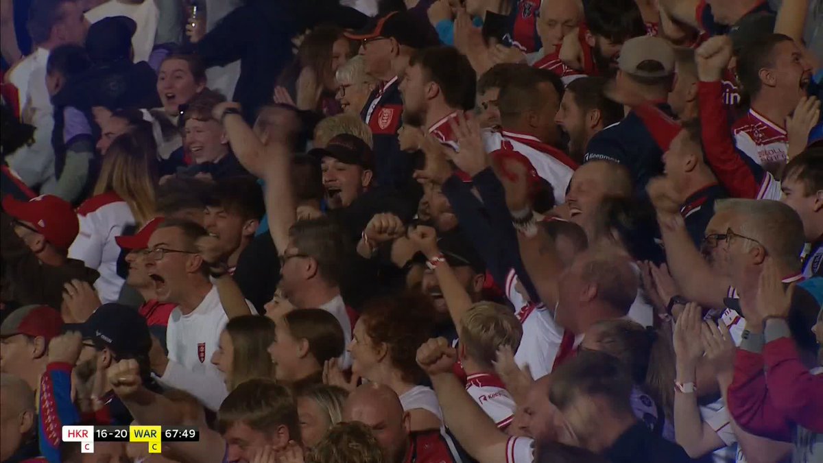 CRAVEN PARK ERUPTS! What a try from Arthur Mourgue! 😍