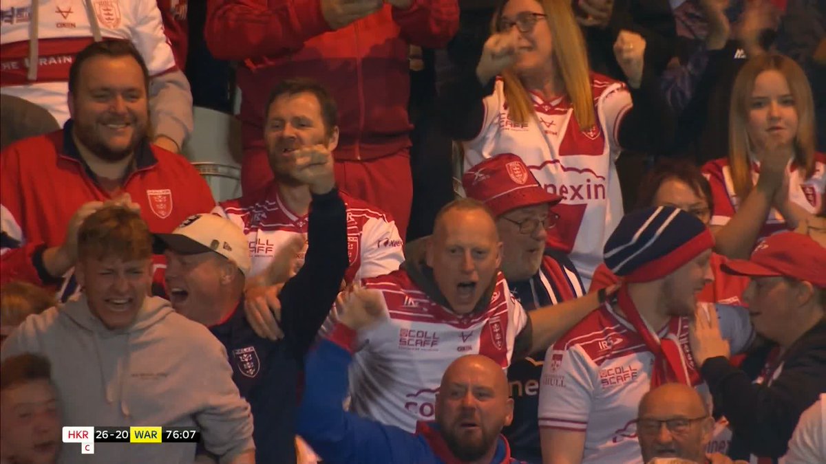 THE TRY THAT SEALS HULL KR THE LEAGUE LEADERS' SHIELD! 🎉