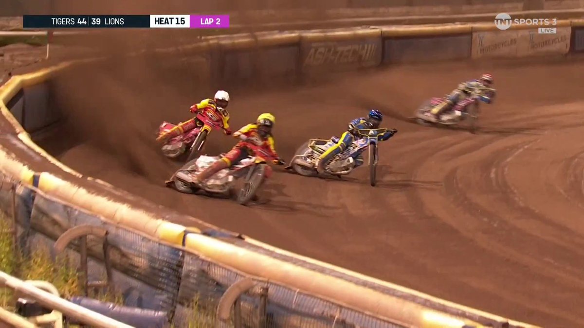 A huge comeback and huge result for the away side 💪 The Lions complete the night with a 4-2 win and will only need to make up 5 points at home next week 👏 #IPSBEL | #BritishSpeedway Live on TNT Sports and Discovery+