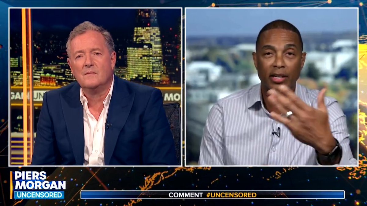 “You’re a journalist and you don’t want to talk about a massive story that involved you?” Piers Morgan questions Don Lemon as he says he doesn’t know why he was fired from CNN. 📺 Piers Morgan