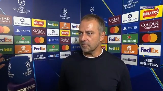 🗣️ "I'm really happy for him. His last few years were not easy. The confidence he'll get from these two goals, he can make the next step." Hansi Flick praises Marcus Rashford following FC Barcelona's 2-1 win at St. James' Park! 🎤 Andy Kerr #beINUCL #NewcastleBarça #UCL