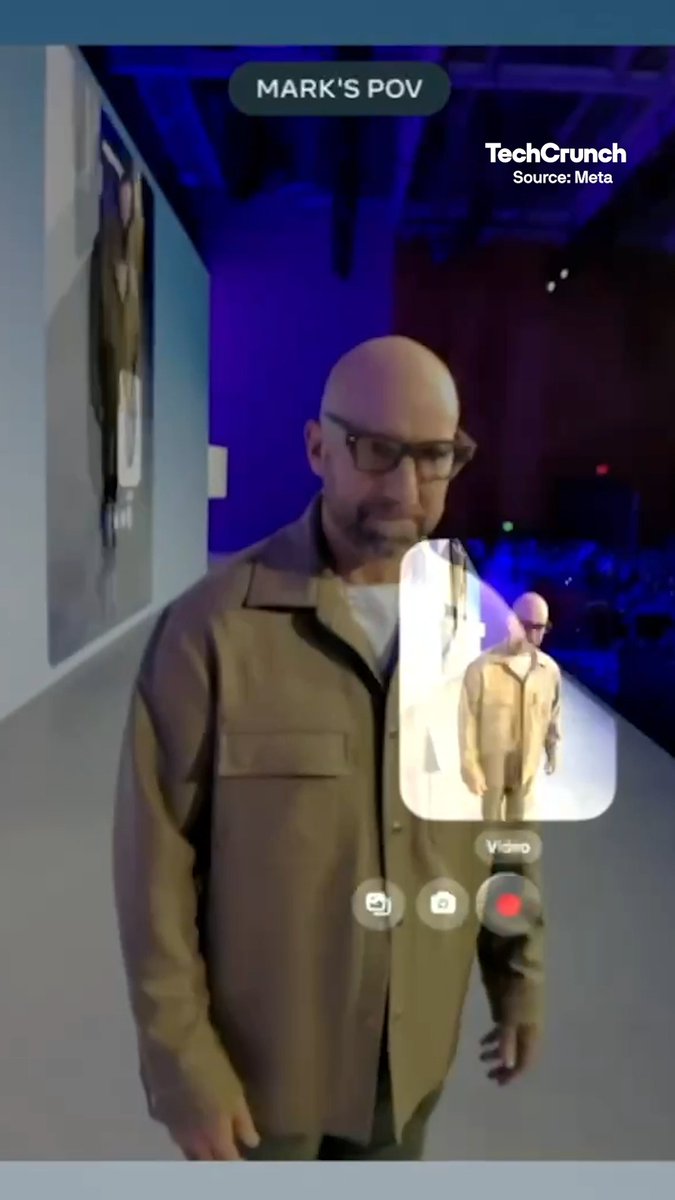What's it like to use Meta's more ambitious push for smart glasses technology? This demo from Connect yesterday gives a sense of its interface and photography features.