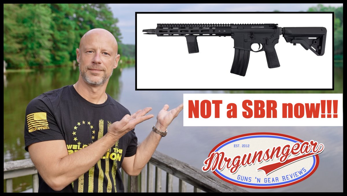 The new Franklin Armory firearm has a rifled barrel under 16'', a stock, and a VFG and now it's it's NOT a SBR under federal law 🇺🇸 All the details broken down below ⬇️