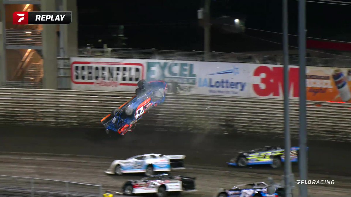 ๐ด Hudson O'Neal is out of the car and okay after getting upside down at Knoxville Raceway! #๐๐๐ฐ๐ฎ๐๐๐ถ๐ฟ๐ ๐ | #LucasDirt | #LucasLMNats
