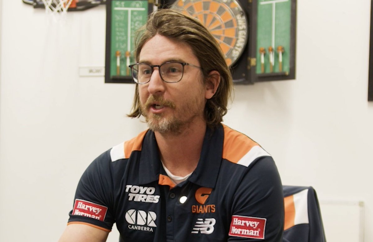 Meet Dyl, a former GIANTS player now working with current players to help set them up for life after football 🧡