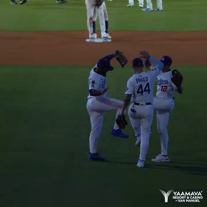 Victory formation! Dodgers x Yaamava' Resort & Casino
