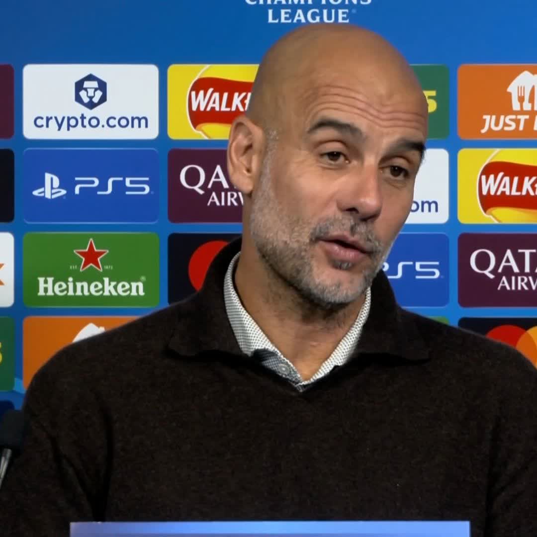 "Erling is there with Messi and Cristiano Ronaldo. In terms of goals, he is exceptional" 🤩 Pep Guardiola on Erling Haaland after he became the quickest player to score 50 Champions League goals 🔵