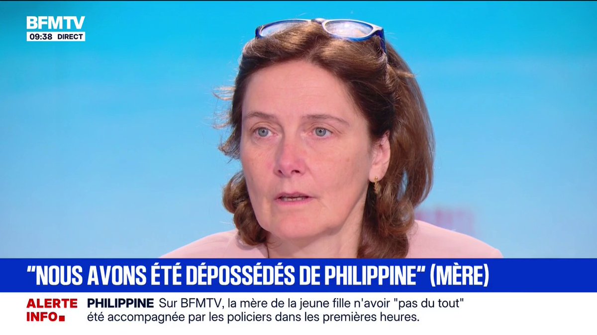 Meurtre de Philippine: sa maman Blandine De Carlan dénonce “un grave dysfonctionnement”