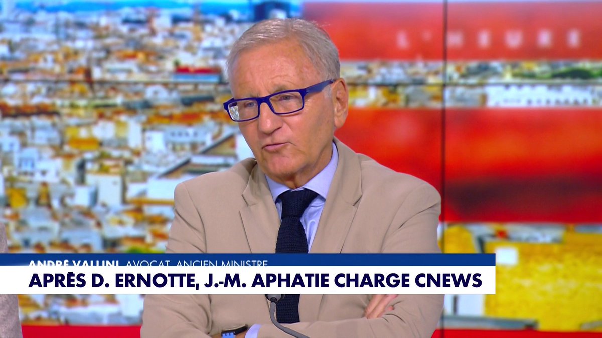 André Vallini répond à Jean-Michel Aphatie : «BFM c'est plutôt les faits divers, LCI c'est l'international et CNEWS c'est plus la vie politique intérieure. (...) Vous en parlez beaucoup, c'est vrai, mais de là à dire que vous êtes d'extrême droite, non», dans #HDPros