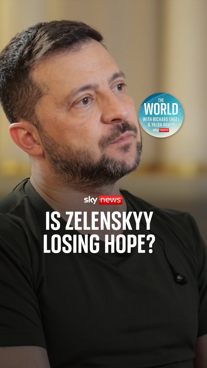 'He seems dejected.' Yalda Hakim and Richard Engel dissect Yalda's exclusive interview with Volodymyr Zelenskyy on this week's episode of The World podcast. 🎧👉