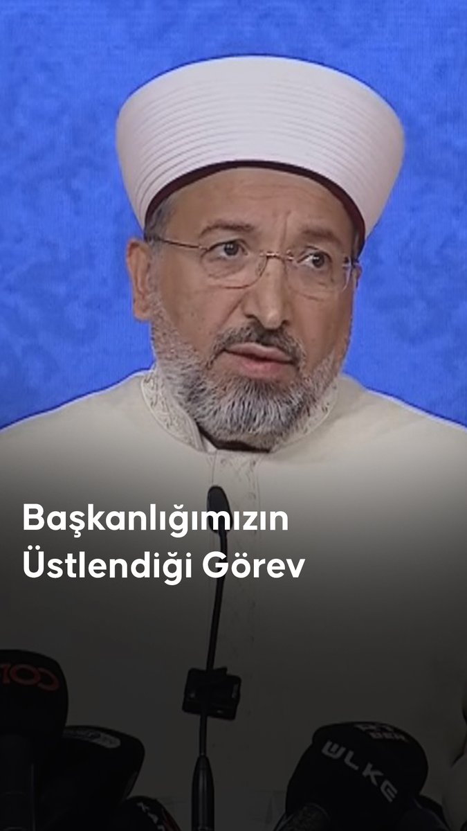 🎙Diyanet İşleri Başkanı Prof. Dr. Safi Arpaguş: "Başkanlığımızın üstlendiği görev, ilim, irfan ve hikmetle yoğrulmuş bir sorumluluktur."