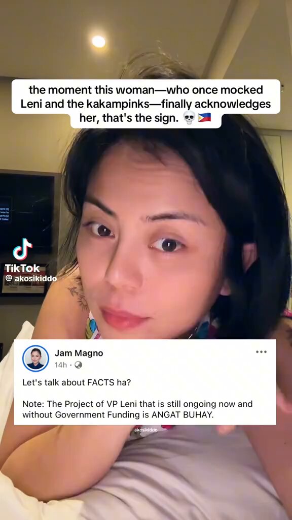 Just in: Jam Magno, nauntog na? Pinuri si Leni Robredo.