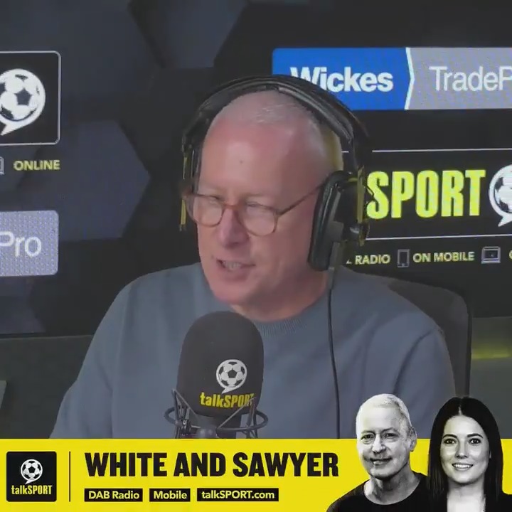 I fully agree with Ewen Cameron here, the condescension and arrogance of Jim White with his air quotes is bang on trend. I’ll attach this video as well, just to highlight how painfully out of touch Jim White is with 99.9% of football fans.