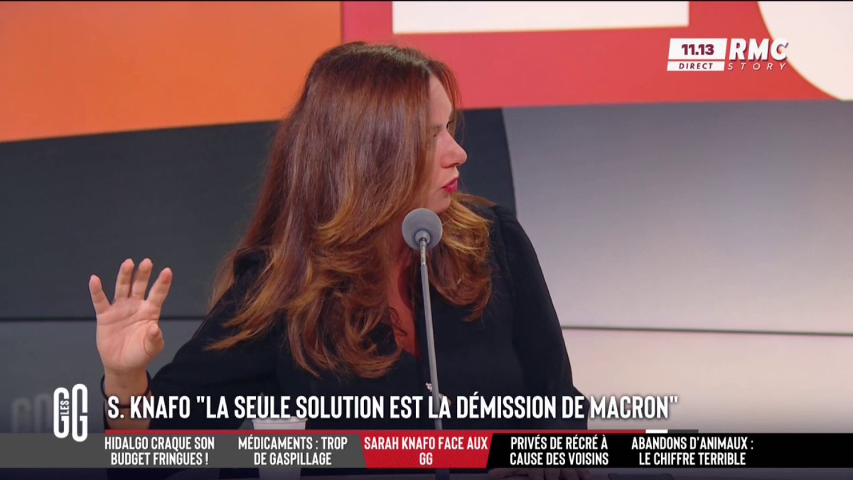 🎙️ Sarah Knafo : "On est dans un pays où les gens meurent aux urgences. On a tellement de problèmes chez nous, qu'on ne peut plus soigner le reste du monde. Le tiers-monde ne peut plus aider le tiers-monde." #GGRMC