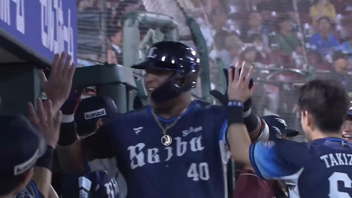 #セデーニョ 選手が、出場試合4連続のホームランを放つ！ 先制を許した直後に同点へ追いつきます！ #埼玉西武ライオンズ #seibulions #ALLONE